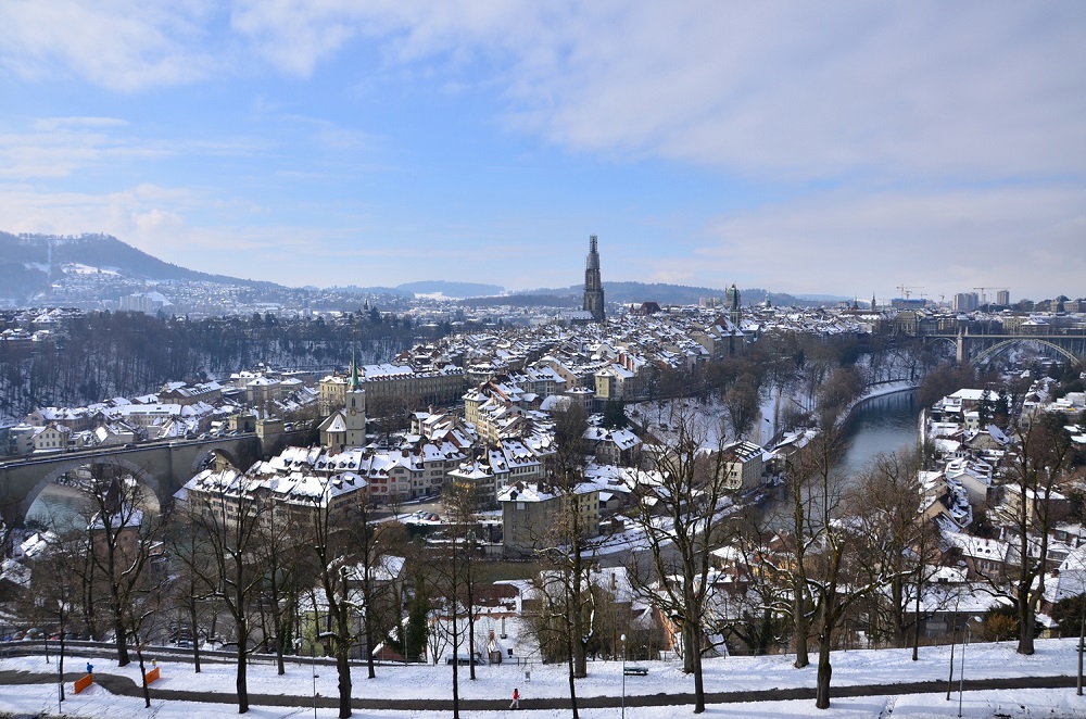 Die Hauptstadt Bern im Winter 2013 Bern im Winter 2013